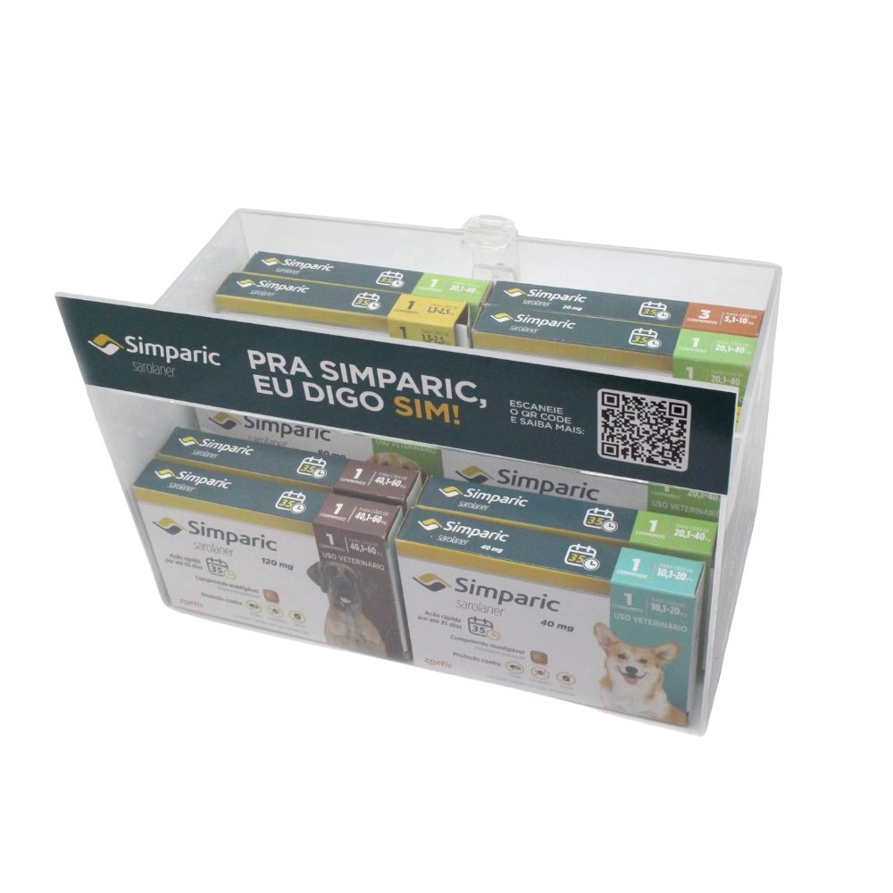 Caixa Acrílica Expositora